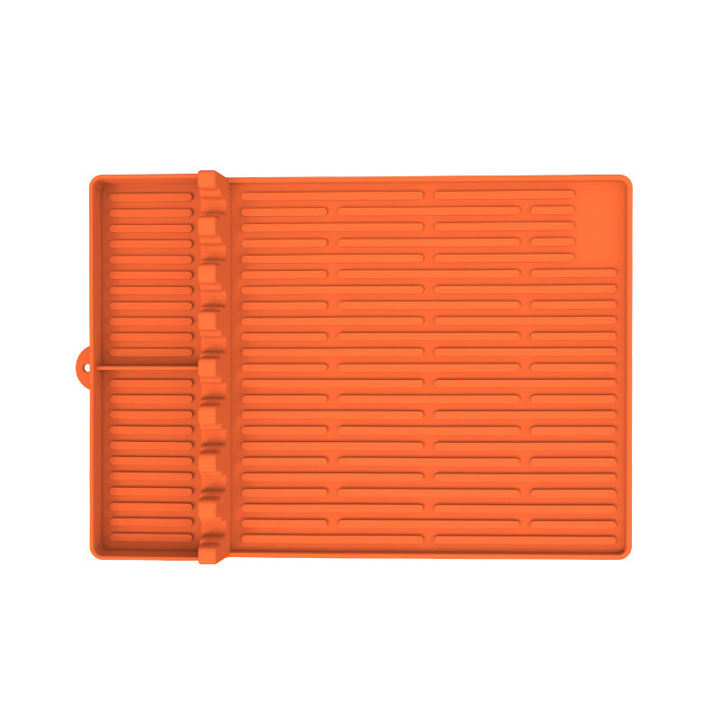 Silicone Oven Mitt & Rack Guard Set | Heat-Resistant Baking Tools | 2-Piece Mat & Mitt