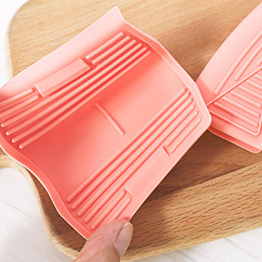 Heat-Resistant Silicone Pinch Mitts | Mini Oven Grips & Pot Holders | Set of 2
