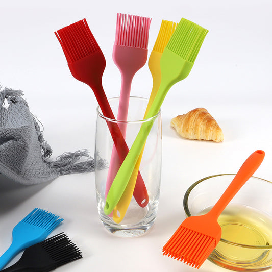 Heat-Resistant Silicone Basting & Pastry Brush for Grilling & Baking