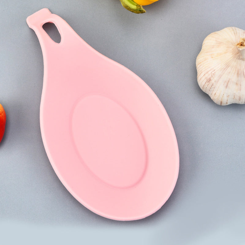 Large Silicone Spoon Rest & Utensil Holder | Heat-Resistant, Non-Slip Countertop Mat