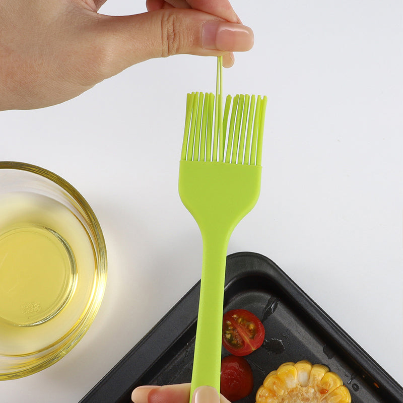Heat-Resistant Silicone Basting & Pastry Brush for Grilling & Baking