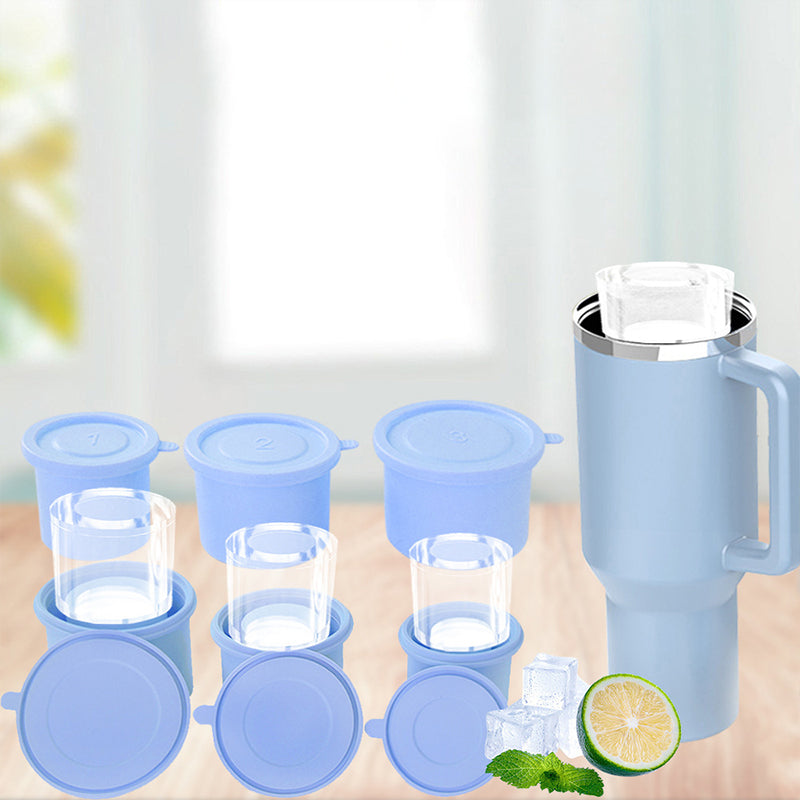 Silicone Ice Mold for Tumblers | Makes Large, Hollow Ice Cores for Stanley Cups & More