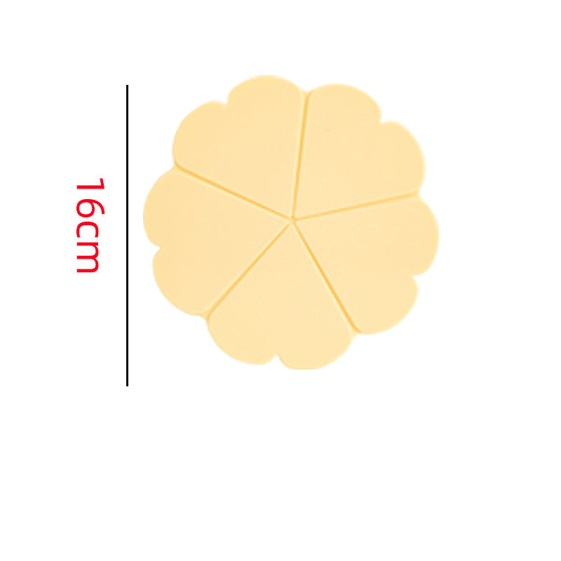 Decorative Flower Silicone Trivet Mat | Heat-Resistant Pot Holder & Large Drink Coaster