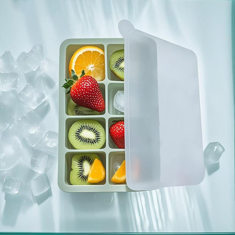 Silicone Ice Stick Tray for Water Bottles | Makes 6 Long, Narrow Ice Bars