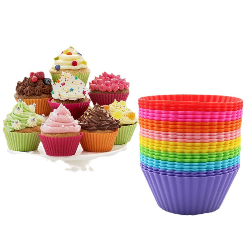 Reusable Silicone Baking Cups | Non-Stick Cupcake & Muffin Liners |