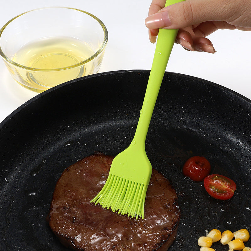 Heat-Resistant Silicone Basting & Pastry Brush for Grilling & Baking