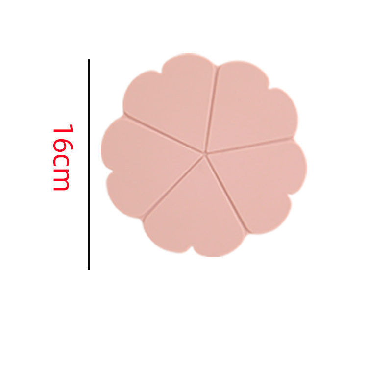 Decorative Flower Silicone Trivet Mat | Heat-Resistant Pot Holder & Large Drink Coaster