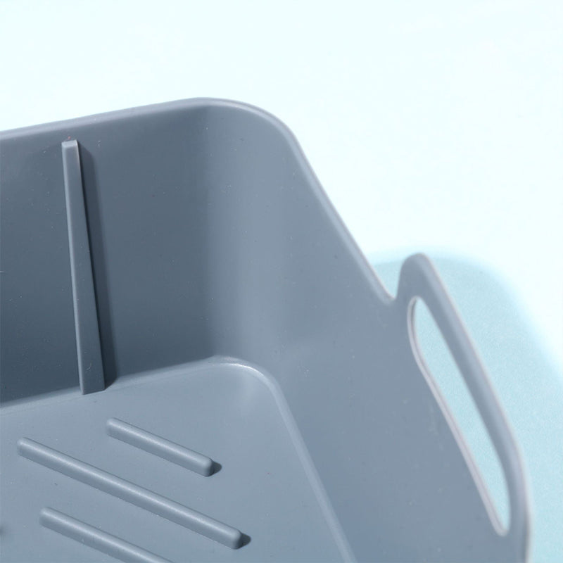 Rectangular Silicone Air Fryer Pot | Reusable Non-Stick Basket Liner & Baking Pan