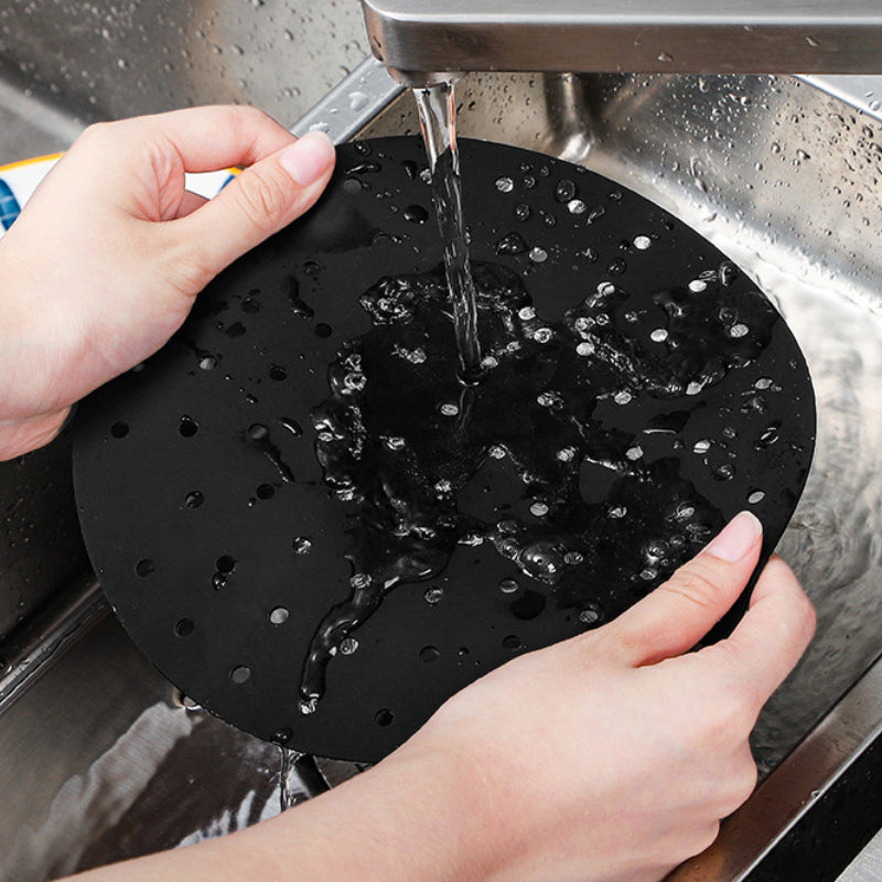 Reusable Silicone Air Fryer Liner - Non-Stick Basket Mat for Easy Cleanup