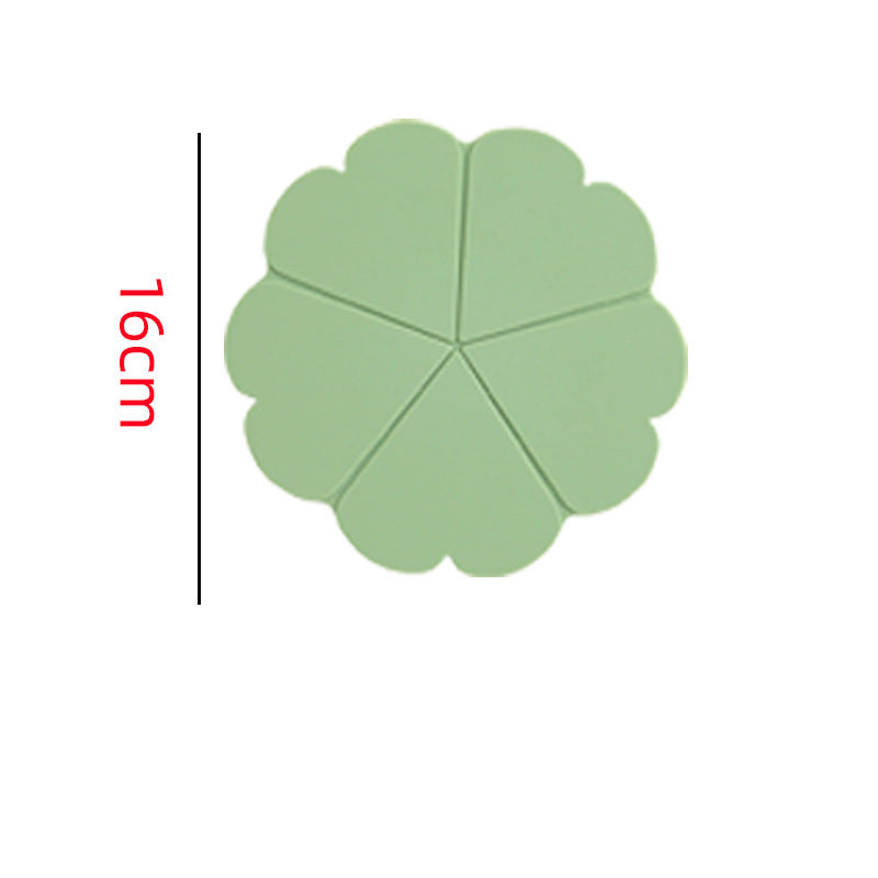 Decorative Flower Silicone Trivet Mat | Heat-Resistant Pot Holder & Large Drink Coaster