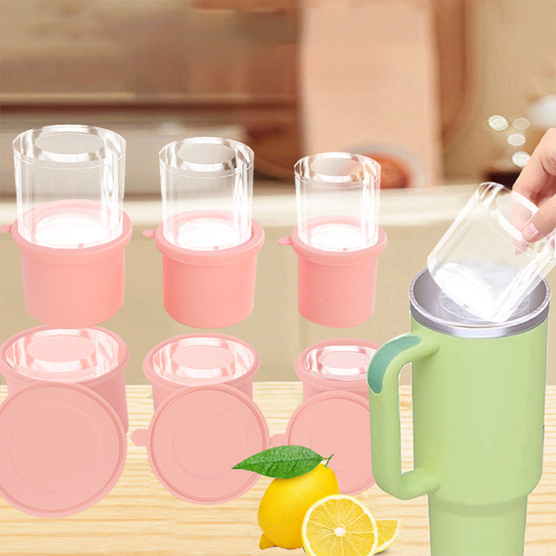Silicone Ice Mold for Tumblers | Makes Large, Hollow Ice Cores for Stanley Cups & More