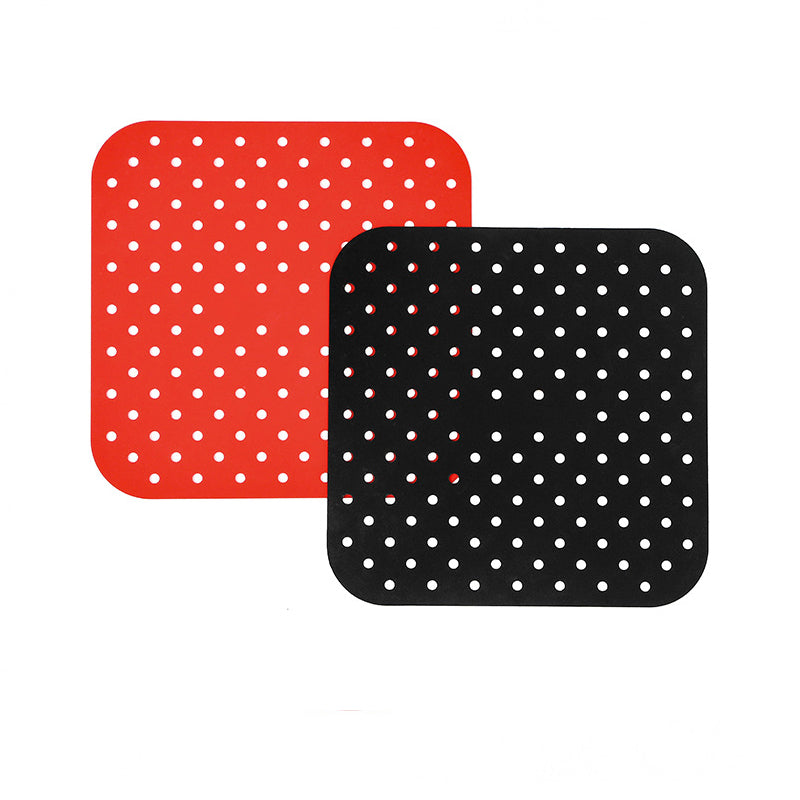 Reusable Silicone Air Fryer Liner - Non-Stick Basket Mat for Easy Cleanup