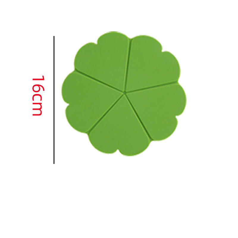 Decorative Flower Silicone Trivet Mat | Heat-Resistant Pot Holder & Large Drink Coaster