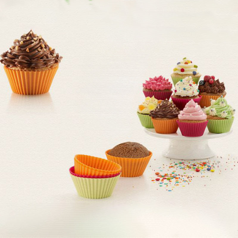 Reusable Silicone Baking Cups | Non-Stick Cupcake & Muffin Liners |